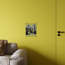 Load image into Gallery viewer, Acrylic Wall Art Panel - 101st Airborne Division fighting the German Army at the Battle of Bastogne
