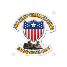 Load image into Gallery viewer, Die-Cut Magnet - Army - Adjutant General's Corps - Tactical - 3D - Enhanced
