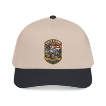 Load image into Gallery viewer, Mid Profile Baseball Cap - Women Marines - Marine Corps Womens Reserve - WWII - 3D - Enhanced
