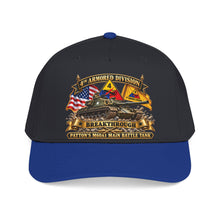 Load image into Gallery viewer, Mid Profile Baseball Cap - 4th Armored Division - PATTON'S M60A1 Main Battle Tank - Breakthrough Division
