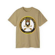 Load image into Gallery viewer, Unisex Ultra Cotton Tee - SOF - JFK Special Warfare Center - School SSI - Veteran
