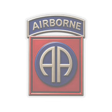 Load image into Gallery viewer, Kiss-Cut Stickers - Army  - 82nd Airborne Division - SSI wo Txt - 3D - Enhanced

