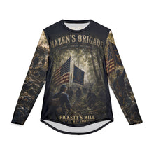 Load image into Gallery viewer, Union Forces - Hazen's Brigade- The Attack at Pickett's' Mill  - Tribute Long Sleeve Shirt — 27 May 1864, Dallas Georgia
