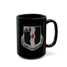 Load image into Gallery viewer, Black Mug  (15oz) - DUI - Infantry - 60th Infantry Regiment wo txt - 3D - Enhanced X 300
