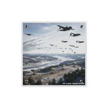 Load image into Gallery viewer, Acrylic Wall Art Panel - Operation Tomahawk - 187th Regimental Combat Team
