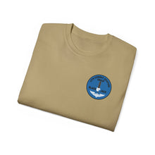 Load image into Gallery viewer, Unisex Ultra Cotton Tee - Vietnam Combat Aviation Vet w Air Crew Badges - 12th Combat Aviation Group - Black Jack - Sgt Howard Meyers - 1968-1969 SVC X 300
