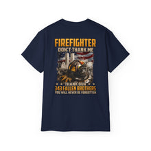 Load image into Gallery viewer, Unisex Ultra Cotton Tee - Firefighter - 343 Fallen Brothers
