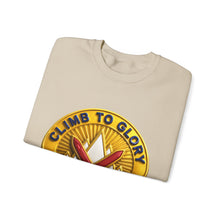 Load image into Gallery viewer, Crewneck Sweatshirt - Army - DUI - 10th Mountain Division wo txt - 3D - Enhanced
