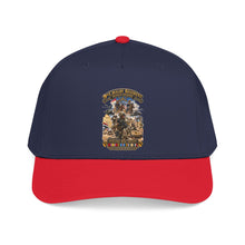 Load image into Gallery viewer, Mid Profile Baseball Cap - Army - Todays Buffalo Soldiers in Iraq - OIF - Cavalrymen at War  w IRAQ SVC - 3D - Enhanced
