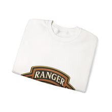 Load image into Gallery viewer, Crewneck Sweatshirt - Army - 1st Ranger Battalion - Ranger Scroll - 3D - Enhanced
