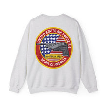 Load image into Gallery viewer, Unisex Heavy Blend Crewneck Sweatshirt - Usaf - B2 - Spirit - Stealth Bomber Wo Txt
