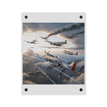 Load image into Gallery viewer, Acrylic Wall Art Panel - Red Tails in Action

