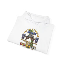 Load image into Gallery viewer, Hoodie – Army - Vietnam Combat Vet - N Co 75th Infantry (Ranger) - 173rd Airborne Bde SSI - 3D - Enhanced
