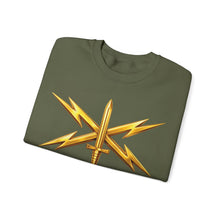 Load image into Gallery viewer, Crewneck Sweatshirt - Army Cyber Corps Branch Insignia - 3D - Enhanced
