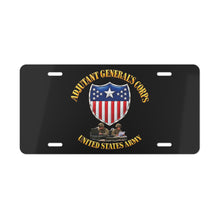 Load image into Gallery viewer, License Plate - Army - Adjutant General's Corps - Tactical - 3D - Enhanced
