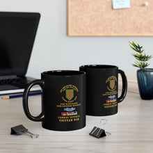 Load image into Gallery viewer, Black Mug (11oz/15oz) - Army - 1st Infantry Division - 2nd Bn, 28th Inf Regiment - Vietnam War
