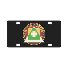 Load image into Gallery viewer, DUI - 129th Evacuation Hospital wo Txt X 300 Classic License Plate
