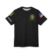 Load image into Gallery viewer, Unisex All Over Print (AOP) - Combat Veteran - 11B40X - Retired Army with Multi Units
