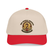 Load image into Gallery viewer, Mid Profile Baseball Cap - 2nd General Hospital - Landstuhl Germany - Black - 3D - Enhanced
