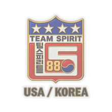 Load image into Gallery viewer, Kiss-Cut Stickers - USA-Korea Team Spirit 88
