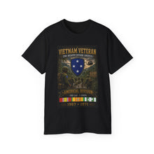 Load image into Gallery viewer, 23rd Infantry Division – (AMEICAL) - Vietnam Veteran – The Vietnam Soldier – 1967–1975 – Military Service Tribute T-Shirt
