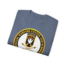 Load image into Gallery viewer, Unisex Ultra Cotton Tee - SOF - JFK Special Warfare Center - School SSI - Veteran
