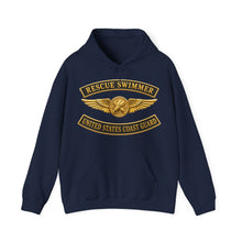 Load image into Gallery viewer, Hoodie – USCG - Aviation Rescue Swimmer w txt - 3D - Enhanced

