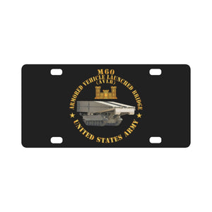 M60 Armored Vehicle Launched Bridge (AVLB) w ENG Br X 300 Classic License Plate