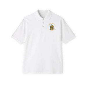 Men's Piqué Polo - First Sergeant - 1SG - Retired