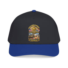 Load image into Gallery viewer, Mid Profile Baseball Cap - Army - Gulf War Combat Vet  - Transportation Corps - 3D - Enhanced
