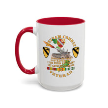 Load image into Gallery viewer, Colorful Mug (11oz/15oz) - Army - Charlie Battery.2nd Battalion,17th Field Artillery - w  1st Cavalry Div - M110 8in SP - Vietnam Vet w VN SVC X 300
