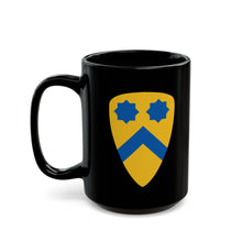 Load image into Gallery viewer, Black Mug  (15oz) - SSI - 2nd Cavalry Division X 300

