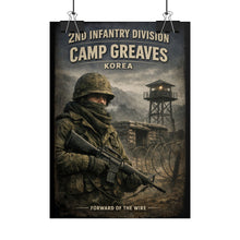 Load image into Gallery viewer, Rolled Posters - 2nd Infantry Division Cold Vigilance - Poster
