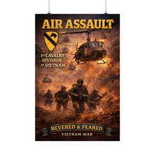 Load image into Gallery viewer, Matte Poster - 1st Cavalry Division in Vietnam
