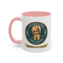 Load image into Gallery viewer, Accent Coffee Mug — "Celebrating 200 Years" Solomon Koonce Portrait (11/15 oz)
