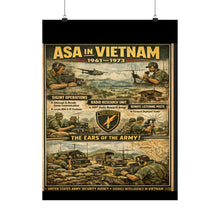 Load image into Gallery viewer, Matte Poster - ASA Vietnam 1961-1973
