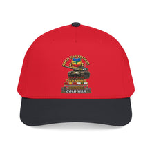 Load image into Gallery viewer, Mid Profile Baseball Cap - Army - Cold War Vet - 4th Bn 73rd Armor - 1st Inf Div - Panzer Kaserne Boblingen, FRG - M60A1 Tank w COLD SVC - 3D Enhanced X 300
