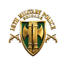 Load image into Gallery viewer, Kiss-Cut Stickers - Army - 18th MP Brigade - 3D - Enhanced
