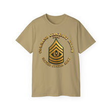 Load image into Gallery viewer, Unisex Ultra Cotton Tee - Army - Command Sergeant Major - CSM
