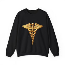 Load image into Gallery viewer, Crewneck Sweatshirt - Army Medical Corps Branch Insignia - 3D - Enhanced
