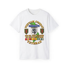 Load image into Gallery viewer, Unisex Ultra Cotton Tee - Vietnam Veteran Combat - 2nd Bn, 28th Infantry - 1st ID - with VN SVC - 3D - Transparent
