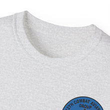Load image into Gallery viewer, Unisex Ultra Cotton Tee - Vietnam Combat Aviation Vet w Air Crew Badges - 12th Combat Aviation Group - Black Jack - Sgt Howard Meyers - 1968-1969 SVC X 300
