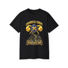 Load image into Gallery viewer, Unisex Ultra Cotton Tee - Army - Chemical Corps w Scene - 3D - Enhanced
