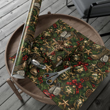 Load image into Gallery viewer, Gift Wrap Paper — Military Christmas Camouflage
