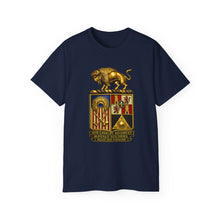 Load image into Gallery viewer, Unisex Ultra Cotton Tee - Army - 10th Cavalry Regiment - BUffalo Soldiers - COA - Ready and Forward - 3D Enhanced
