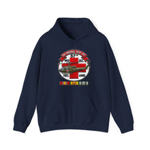 Load image into Gallery viewer, Hoodie – Army - 57th Medical Co - Original Dustoff - Vietnam w VN SVC - 3D - Enhanced
