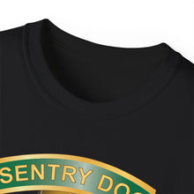 Load image into Gallery viewer, Unisex Ultra Cotton Tee - Army - Sentry Dog - 212th Military Police Company - Dog Fire w Br - Ribbon Vietnam War Veteran w VN SVC X 300

