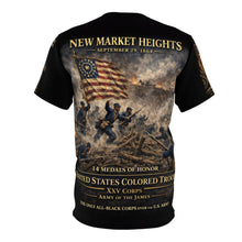 Load image into Gallery viewer, XXV Corps  (All-Black Corps) Tribute Tee — Battle of New Market Heights (Sept 29, 1864)
