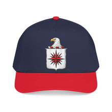 Load image into Gallery viewer, Mid Profile Baseball Cap - COA - Central Intelligence Agency (CIA)  wo Txt - 3D - Enhanced
