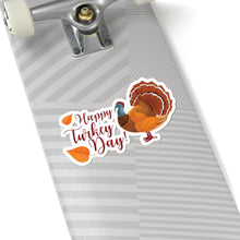 Load image into Gallery viewer, Kiss-Cut Stickers - Happy Turkey Day - Thanksgiving
